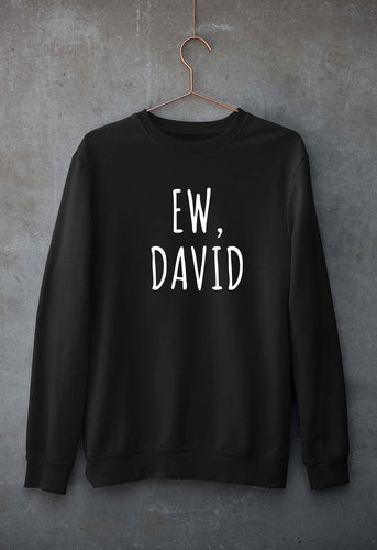Schitts Creek EW David Unisex Sweatshirt for Men/Women-Black-Ektarfa.online
