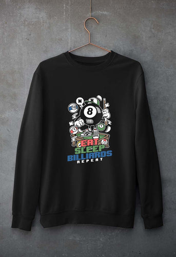 Billard Pool Unisex Sweatshirt for Men/Women-Black-Ektarfa.online