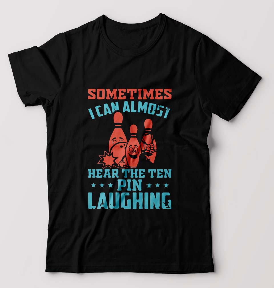 Bowling T-Shirt for Men-Black-Ektarfa.online