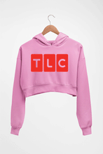 Load image into Gallery viewer, TLC Crop HOODIE FOR WOMEN-Light Baby Pink-Ektarfa.online
