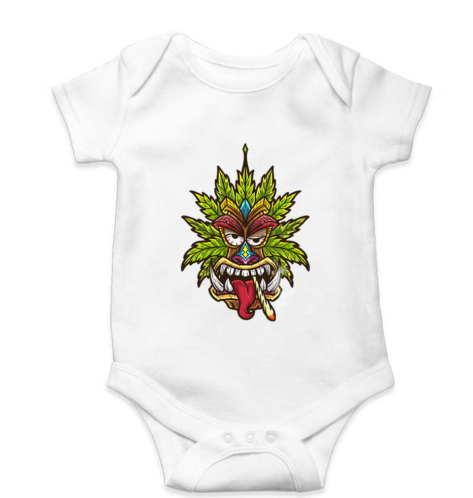 Tiki Joint Kids Romper For Baby Boy/Girl-0-5 Months(18 Inches)-White-Ektarfa.online