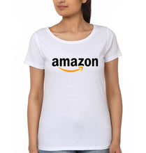 Load image into Gallery viewer, Amazon T-Shirt for Women-White-Ektarfa.online
