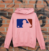 Load image into Gallery viewer, Baseball Unisex Hoodie for Men/Women-Light Baby Pink-Ektarfa.online
