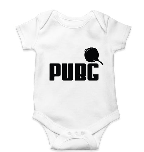 PUBG Kids Romper For Baby Boy/Girl-White-Ektarfa.online