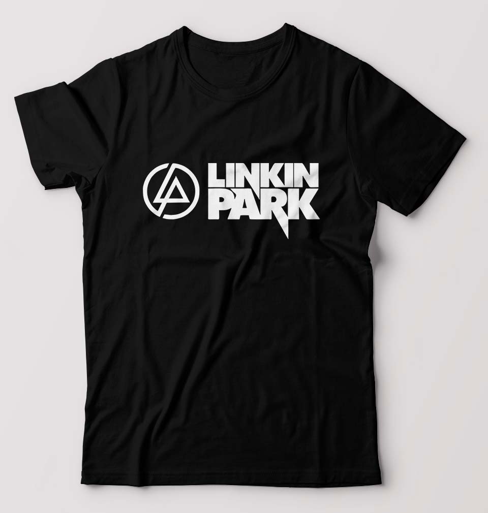 Linkin Park T-Shirt for Men-S(38 Inches)-Black-Ektarfa.online