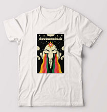 Load image into Gallery viewer, Psychedelic T-Shirt for Men-S(38 Inches)-White-Ektarfa.online
