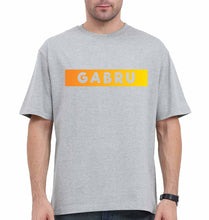 Load image into Gallery viewer, Gabru Oversized T-Shirt for Men-Grey-Ektarfa.online
