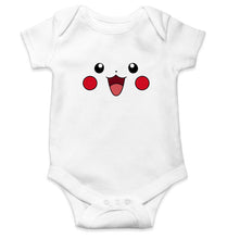 Load image into Gallery viewer, Pikachu Kids Romper For Baby Boy/Girl-0-5 Months(18 Inches)-White-Ektarfa.online
