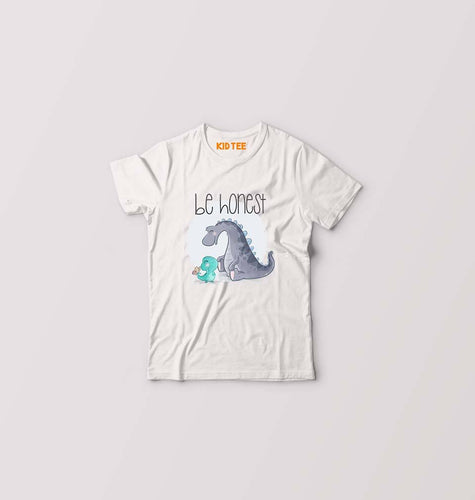 Dinosaur Kids T-Shirt for Boy/Girl-White-Ektarfa.online