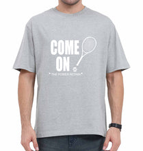 Load image into Gallery viewer, Tennis Oversized T-Shirt for Men-Grey-Ektarfa.online
