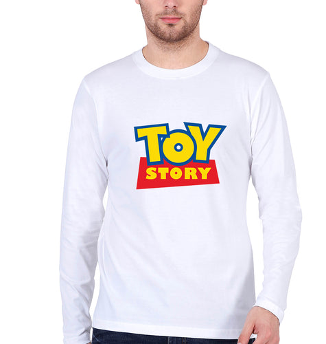 Toy Story Full Sleeves T-Shirt for Men-White-Ektarfa.online