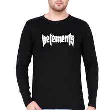 Load image into Gallery viewer, Vetements Full Sleeves T-Shirt for Men-Black-Ektarfa.online
