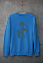 Load image into Gallery viewer, Bruce Lee Unisex Sweatshirt for Men/Women-S(40 Inches)-Royal Blue-Ektarfa.online
