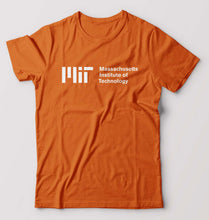 Load image into Gallery viewer, MIT T-Shirt for Men-S(38 Inches)-Orange-Ektarfa.online
