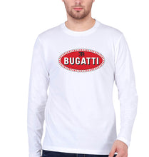 Load image into Gallery viewer, Bugatti Full Sleeves T-Shirt for Men-White-Ektarfa.online
