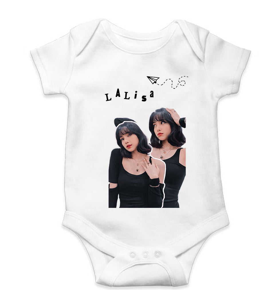 BLACKPINK Kids Romper For Baby Boy/Girl-White-Ektarfa.online