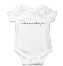 Load image into Gallery viewer, Cat Kids Romper For Baby Boy/Girl-0-5 Months(18 Inches)-White-Ektarfa.online
