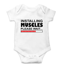 Load image into Gallery viewer, Gym Kids Romper For Baby Boy/Girl-0-5 Months(18 Inches)-White-Ektarfa.online
