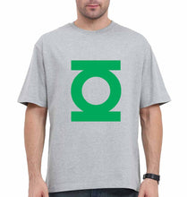 Load image into Gallery viewer, Green Lantern Superhero Oversized T-Shirt for Men-Grey-Ektarfa.online
