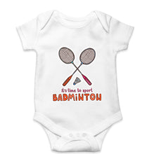 Load image into Gallery viewer, Badminton Kids Romper For Baby Boy/Girl-0-5 Months(18 Inches)-White-Ektarfa.online
