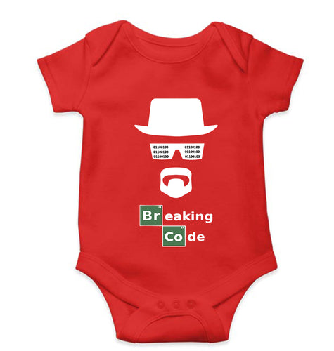 Geek Coder Kids Romper For Baby Boy/Girl-Red-Ektarfa.online