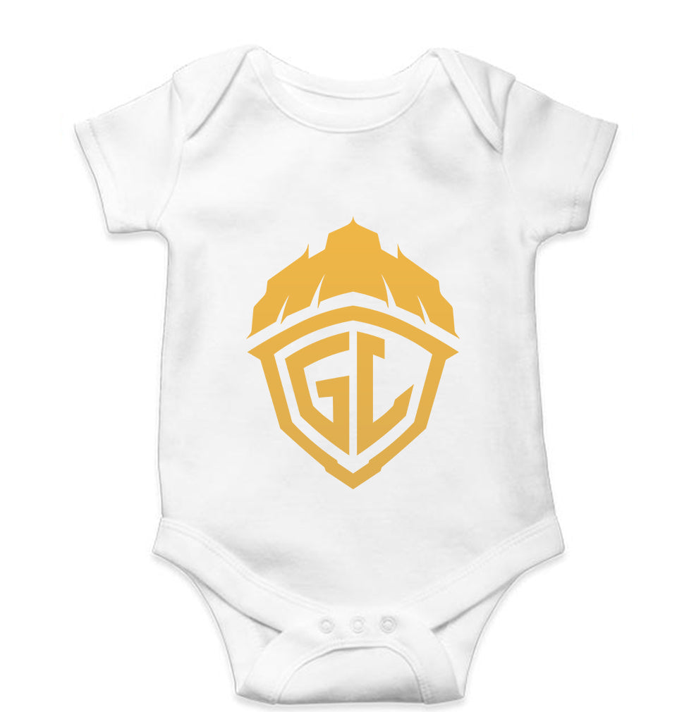 Battlegrounds Mobile India (BGMI) Kids Romper For Baby Boy/Girl-0-5 Months(18 Inches)-White-Ektarfa.online