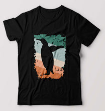 Load image into Gallery viewer, Penguin T-Shirt for Men-Black-Ektarfa.online
