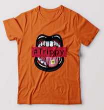 Load image into Gallery viewer, Trippy T-Shirt for Men-Orange-Ektarfa.online
