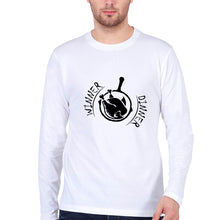 Load image into Gallery viewer, PUBG winner dinner Full Sleeves T-Shirt for Men-White-Ektarfa.online
