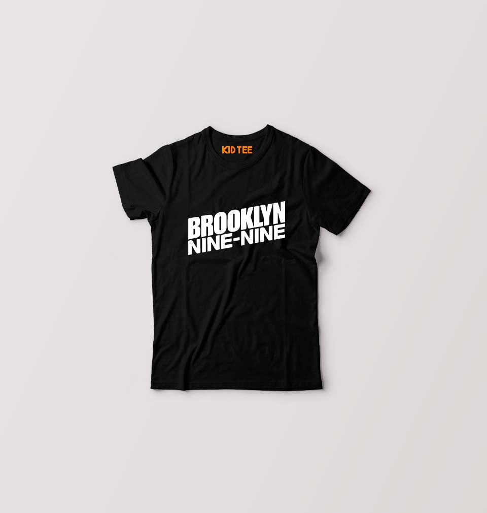 Brooklyn Nine-Nine Kids T-Shirt for Boy/Girl-Black-Ektarfa.online