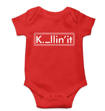 Load image into Gallery viewer, Killing it Kids Romper For Baby Boy/Girl-0-5 Months(18 Inches)-Red-Ektarfa.online
