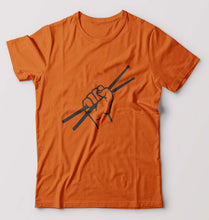 Load image into Gallery viewer, Drummer T-Shirt for Men-Orange-Ektarfa.online
