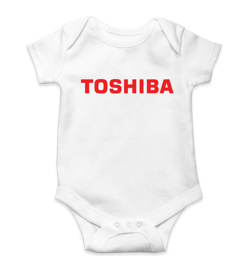 Toshiba Kids Romper For Baby Boy/Girl-White-Ektarfa.online