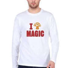 Load image into Gallery viewer, Mushroom Full Sleeves T-Shirt for Men-White-Ektarfa.online
