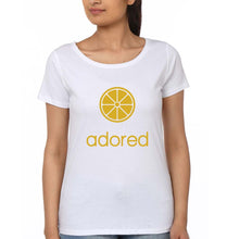 Load image into Gallery viewer, Adored T-Shirt for Women-White-Ektarfa.online
