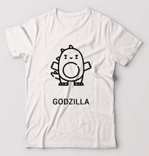 Load image into Gallery viewer, Godzilla T-Shirt for Men-S(38 Inches)-White-Ektarfa.online
