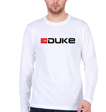 Load image into Gallery viewer, Duke Full Sleeves T-Shirt for Men-White-Ektarfa.online
