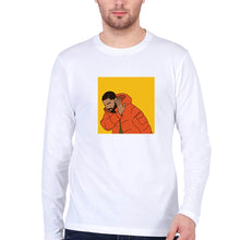 Load image into Gallery viewer, Drake Full Sleeves T-Shirt for Men-White-Ektarfa.online
