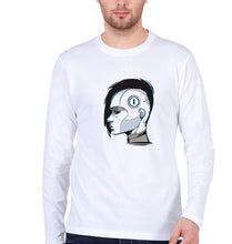 Load image into Gallery viewer, Cyberpunk Full Sleeves T-Shirt for Men-White-Ektarfa.online
