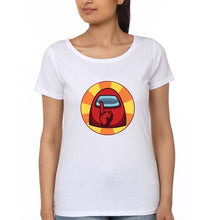 Load image into Gallery viewer, Among Us T-Shirt for Women-XS(32 Inches)-White-Ektarfa.online
