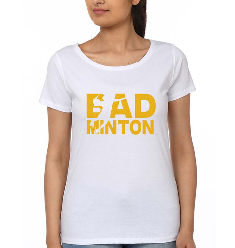 Badminton T-Shirt for Women-White-Ektarfa.online