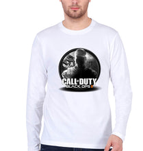 Load image into Gallery viewer, Call of Duty (COD) Full Sleeves T-Shirt for Men-White-Ektarfa.online
