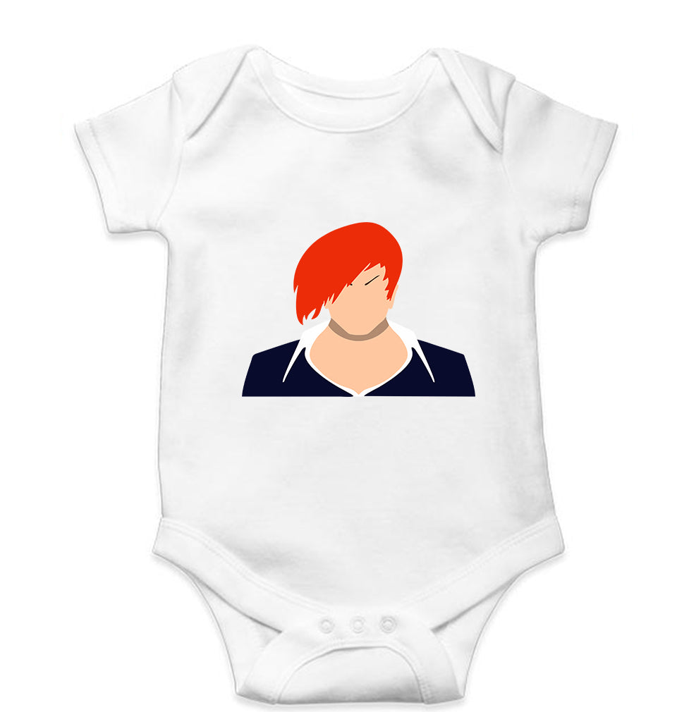 Lori yagami Kids Romper For Baby Boy/Girl-0-5 Months(18 Inches)-White-Ektarfa.online