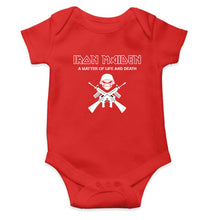 Load image into Gallery viewer, Iron Maiden Kids Romper For Baby Boy/Girl-0-5 Months(18 Inches)-RED-Ektarfa.online
