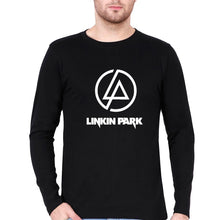 Load image into Gallery viewer, Linkin Park Full Sleeves T-Shirt for Men-S(38 Inches)-Black-Ektarfa.online
