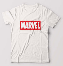 Load image into Gallery viewer, Marvel T-Shirt for Men-S(38 Inches)-White-Ektarfa.online
