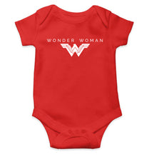 Load image into Gallery viewer, Wonder Woman Superhero Kids Romper For Baby Boy/Girl-0-5 Months(18 Inches)-RED-Ektarfa.online
