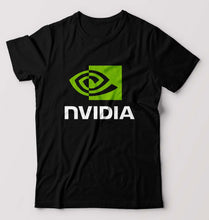 Load image into Gallery viewer, Nvidia T-Shirt for Men-S(38 Inches)-Black-Ektarfa.online
