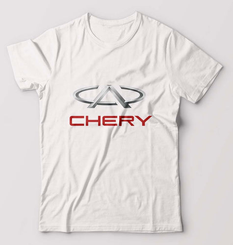 Chery T-Shirt for Men-White-Ektarfa.online