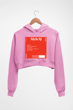 Load image into Gallery viewer, Aly &amp; AJ Crop HOODIE FOR WOMEN-Light Baby Pink-Ektarfa.online
